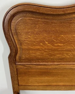 Online Pamono Vintage French Bed Frame in Oak