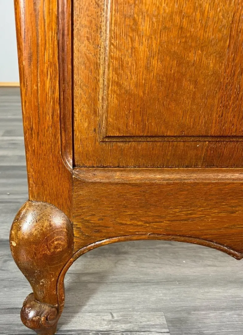 Best Pamono Vintage French Bed Frame in Oak
