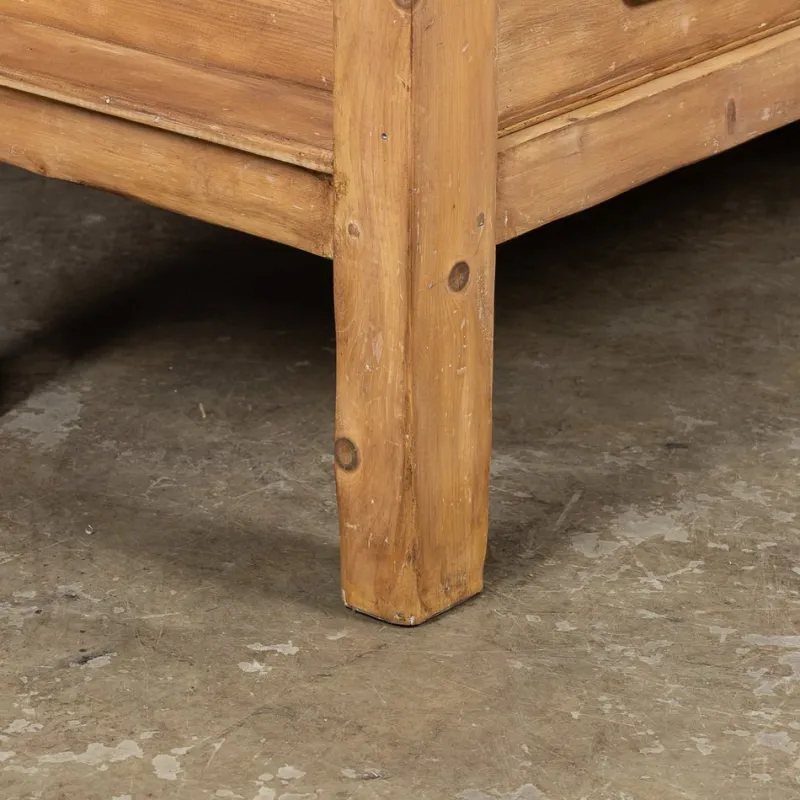 Sale Pamono Vintage French Butchers Block Table, 1920