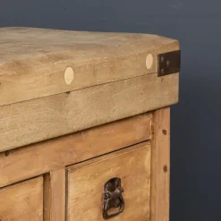Sale Pamono Vintage French Butchers Block Table, 1920