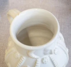 Online Pamono Vintage French Ceramic Pitcher with Mask by Emile Tessier 1950s
