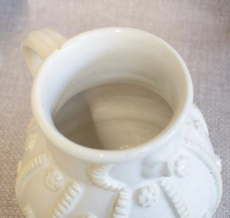 Online Pamono Vintage French Ceramic Pitcher with Mask by Emile Tessier 1950s