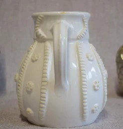 Online Pamono Vintage French Ceramic Pitcher with Mask by Emile Tessier 1950s