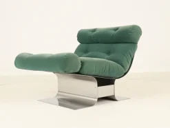 New Pamono Vintage French Chaise Lounge by François Monnet for Kappa, 1970s
