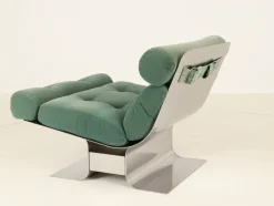 New Pamono Vintage French Chaise Lounge by François Monnet for Kappa, 1970s
