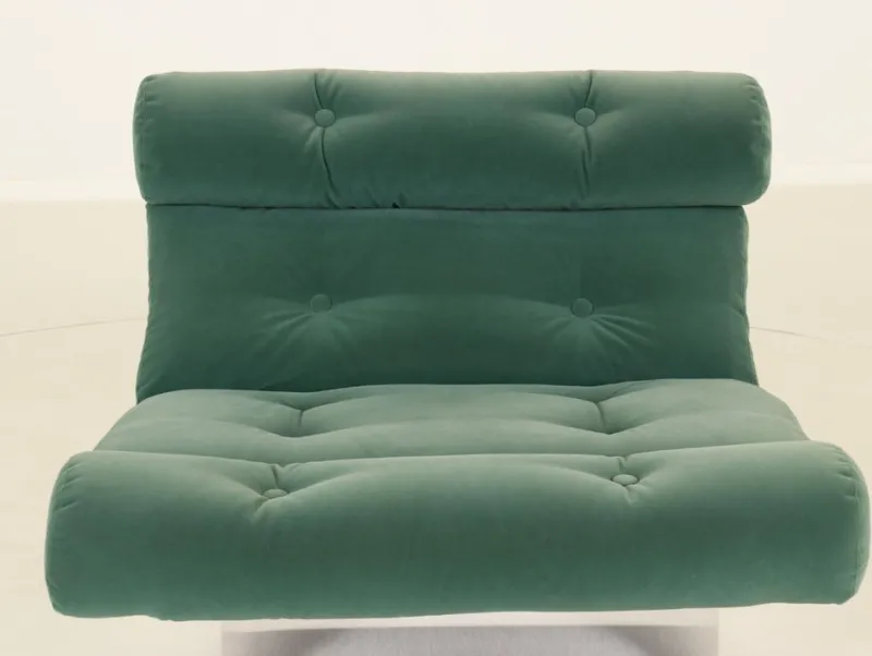 New Pamono Vintage French Chaise Lounge by François Monnet for Kappa, 1970s