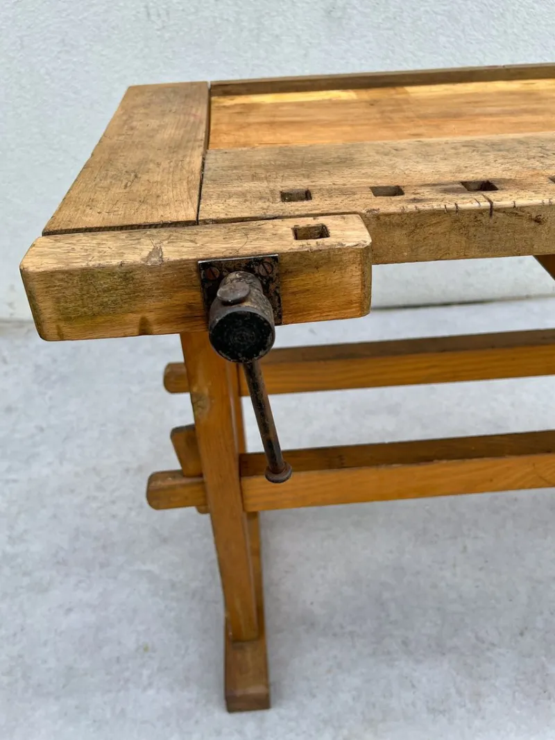 Hot Pamono Vintage French Children's Carpenter Workbench, 1950s