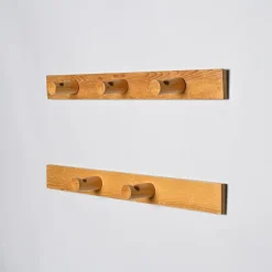 Pamono Vintage French Coat Racks by Charlotte Perriand, 1970s, Set of 2> Racks, Hooks & Valets
