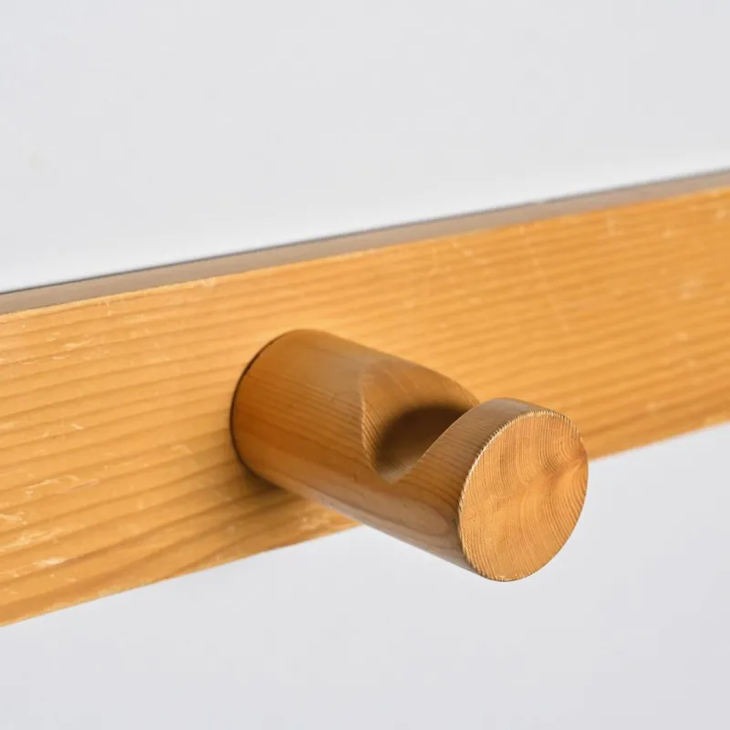 Pamono Vintage French Coat Racks by Charlotte Perriand, 1970s, Set of 2> Racks, Hooks & Valets