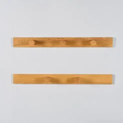 Pamono Vintage French Coat Racks by Charlotte Perriand, 1970s, Set of 2><noscript><img width=