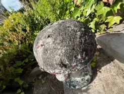 Pamono Vintage French Concrete Stone Garden Mushroom, 1950s><noscript><img width=