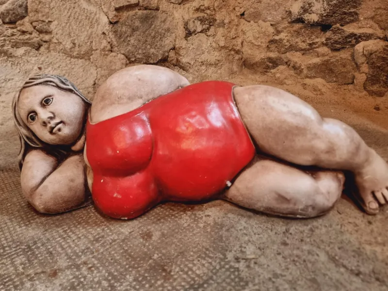 Pamono Vintage French Concrete Sculpture Set, 1960s> Mid-Century
