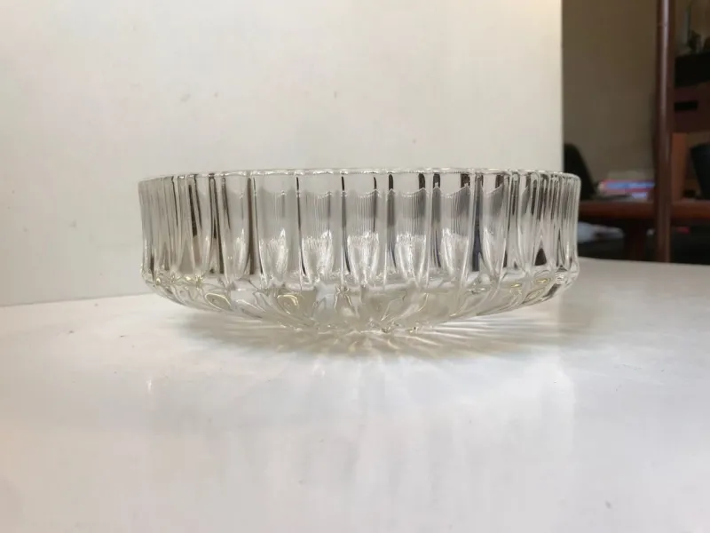 Pamono Vintage French Crystal Bowl, 1950s> Bowls