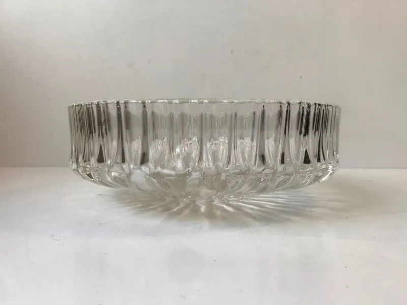 Pamono Vintage French Crystal Bowl, 1950s> Bowls