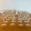 Pamono Vintage French Crystal Glasses From Cristal d'Arques Villeneuve Pattern- Set of 16> Glassware