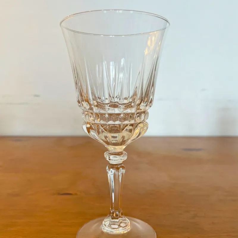 Pamono Vintage French Crystal Glasses From Cristal d'Arques Villeneuve Pattern- Set of 16> Glassware