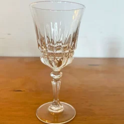 Pamono Vintage French Crystal Glasses From Cristal d'Arques Villeneuve Pattern- Set of 16><noscript><img width=