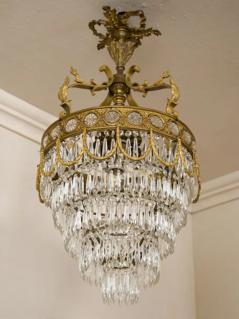 Hot Pamono Vintage French Empire Chandelier, 1920s