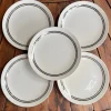 Clearance Pamono Vintage French Gien Dessert Plates, 1930s, Set of 5