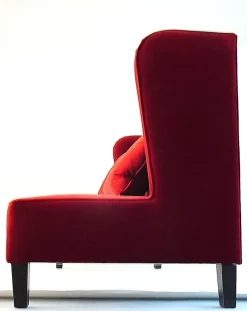 Pamono Vintage French Highback Sofa by La Fibule, 1990s> Couches & Sofas
