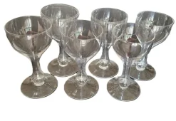 Outlet Pamono Vintage French Hollow-Footed Champagne Glasses, 1950, Set of 6