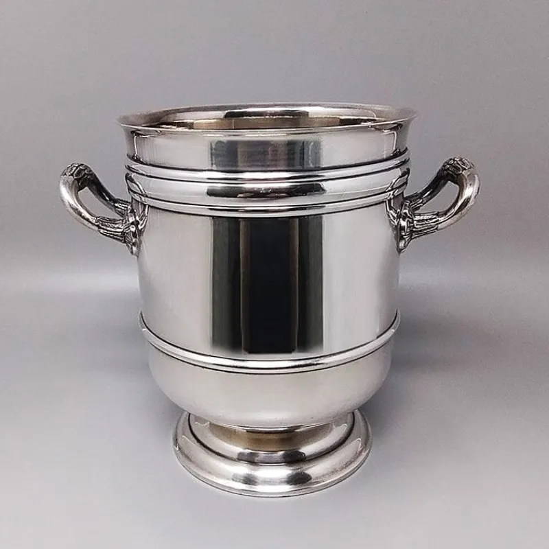 New Pamono Vintage French Ice Bucket from Christofle, 1950s
