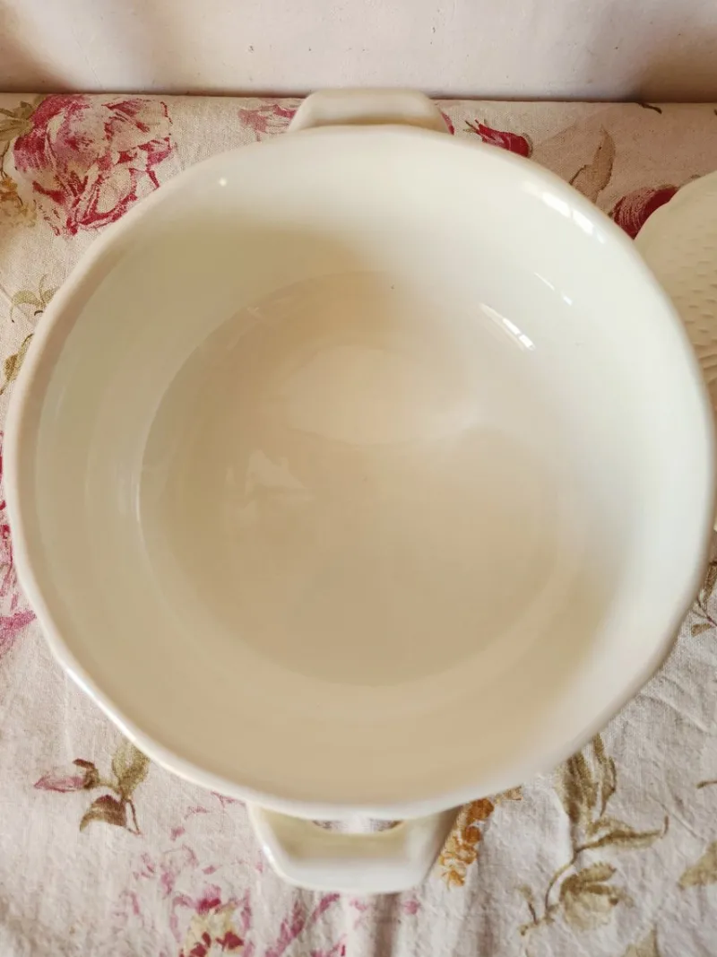 Pamono Vintage French Ironstone Pont Aux Choux Series Soup Tureen with Artichoke Lid from Gien, 1960s> Serving Dishes