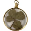 Best Pamono Vintage French 18k Yellow Gold Good Luck Pendant, 1940s