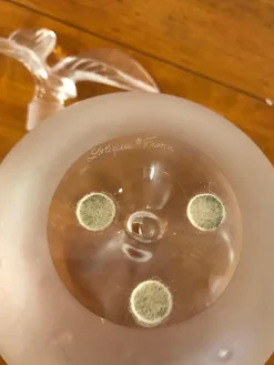Pamono Vintage French Lalique Glass Scent Bottle from Nina Ricci, 1952, 1950s><noscript><img width=