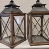 Pamono Vintage French Lanterns in Forja, Set of 2> Garden Lighting