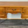 Hot Pamono Vintage French Louis Style Carved Desk with Storage