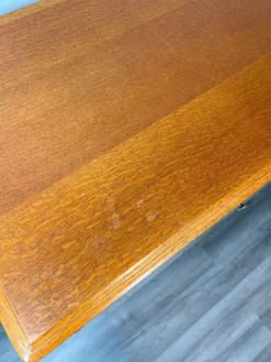 Hot Pamono Vintage French Louis Style Carved Desk with Storage