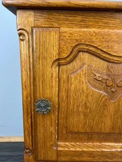 Discount Pamono Vintage French Louis XVI Style Oak Bedside Tables, Set of 2