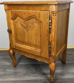 Discount Pamono Vintage French Louis XVI Style Oak Bedside Tables, Set of 2