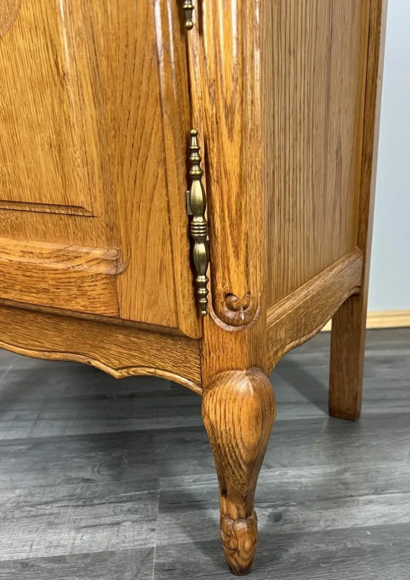 Discount Pamono Vintage French Louis XVI Style Oak Bedside Tables, Set of 2
