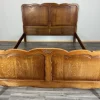Pamono Vintage French Louis XVI Style Double Carved Bed in Oak> Beds & Bedroom Sets