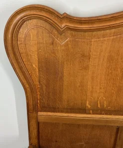 Hot Pamono Vintage French Louis XVI Style Double Carved Bed in Oak
