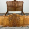 Pamono Vintage French Louis XVI Style Double Carved Bed Frame in Oak> Beds & Bedroom Sets