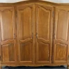 Pamono Vintage French Louis XVI Carved Oak 4-Door Armoire> Cabinets & Wardrobes