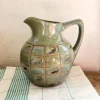 Pamono Vintage French No 408 Ceramic Pitcher by Denbac, 1930s> Bottles, Carafes & Jugs