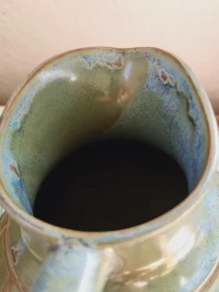 Pamono Vintage French No 408 Ceramic Pitcher by Denbac, 1930s><noscript><img width=