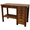Hot Pamono Vintage French Oak and Beech Workbench, 1930s