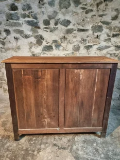 Pamono Vintage French Oak and Poplar Buffet, 1920s><noscript><img width=