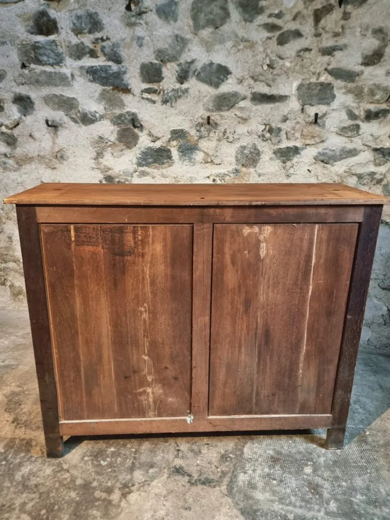 Pamono Vintage French Oak and Poplar Buffet, 1920s> Sideboards & Buffets