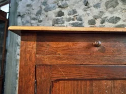 Pamono Vintage French Oak and Poplar Buffet, 1920s><noscript><img width=