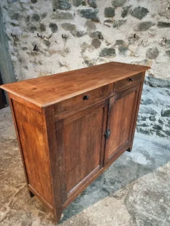 Pamono Vintage French Oak and Poplar Buffet, 1920s><noscript><img width=