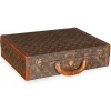 Pamono Vintage French President Briefcase in Monogram Canvas from Louis Vuitton, 1990> Trunks Crates & Baskets