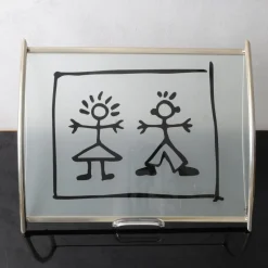 Online Pamono Vintage French Serving Tray by Yves Blayo, 1990s