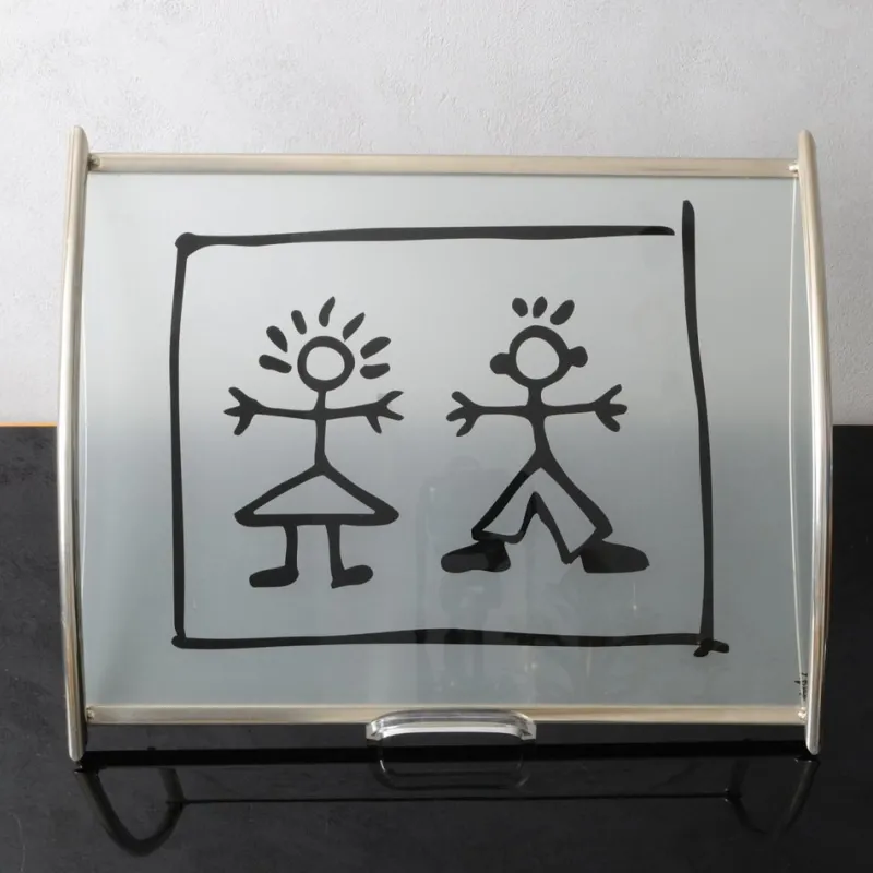 Online Pamono Vintage French Serving Tray by Yves Blayo, 1990s