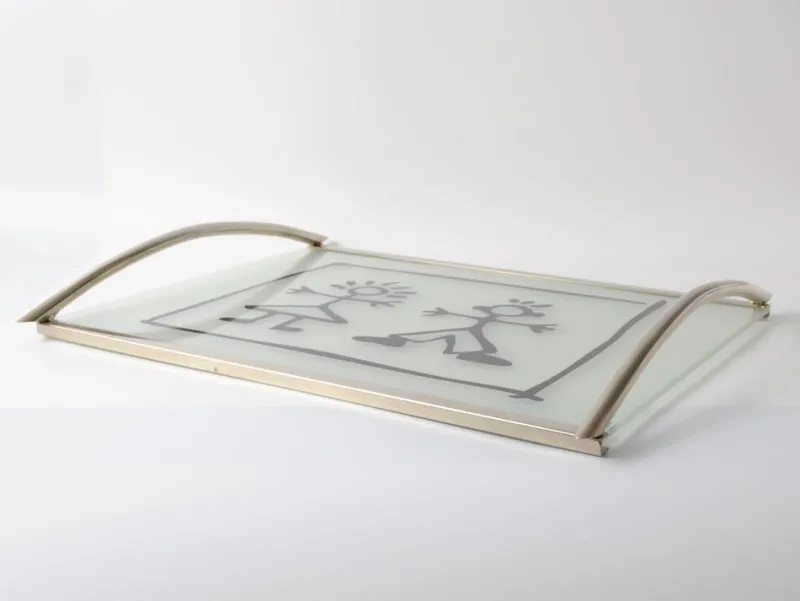 Online Pamono Vintage French Serving Tray by Yves Blayo, 1990s